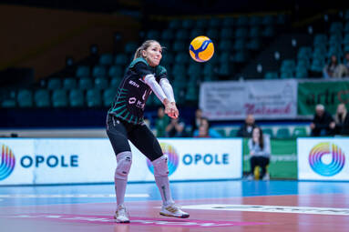 Magdalena Saad gra z #VolleyWrocław w sezonie letnim 