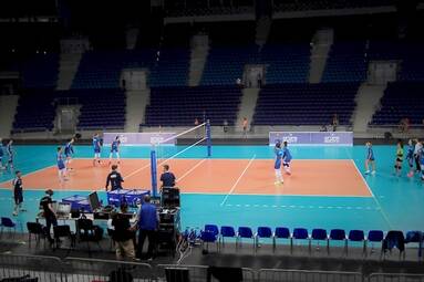 Wspólny trening mistrzyń Polski i kibiców