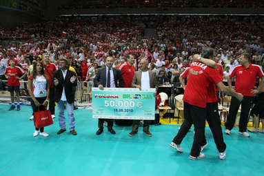 Polska - Brazylia 3:2 na otwarcie Ergo Areny