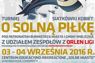 II Turniej o Solną Piłkę pod patronatem Burmistrza Miasta i Gminy Wieliczka