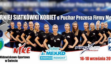 VIII Turniej Siatkówki Kobiet o Puchar Prezesa Firmy Mekro