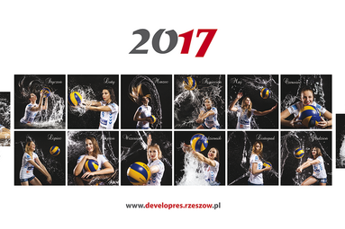 Kalendarz siatkarek Developresu już w sprzedaży