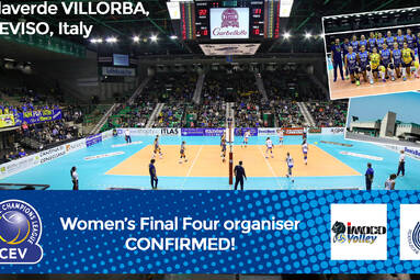 Final Four Ligi Mistrzyń: Imoco Volley Conegliano gospodarzem