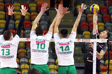 Sobota z PlusLigą: PGE Skra Bełchatów - AZS Częstochowa 3:0