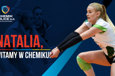 Natalia Mędrzyk siatkarką Chemika