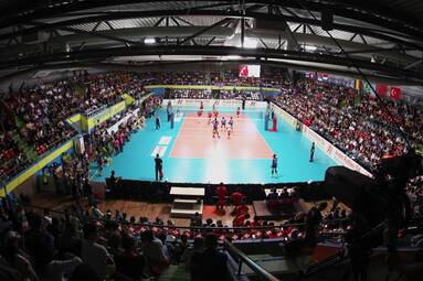 Montreux Volley Masters: Niemcy - Tajlandia 3:1