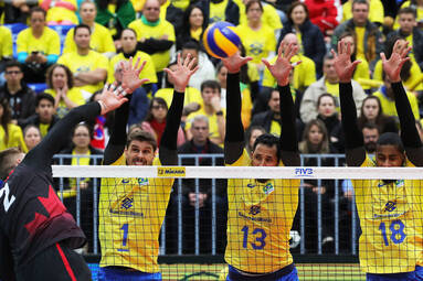 Final Six LŚ: Brazylia – Kanada 3:1
