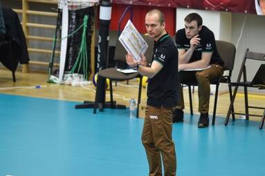 Sztab szkoleniowy Impelu Wrocław w komplecie