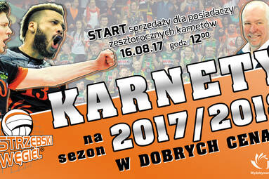Rusza sprzedaż karnetów na mecze Jastrzębskiego Węgla w sezonie 2017/2018
