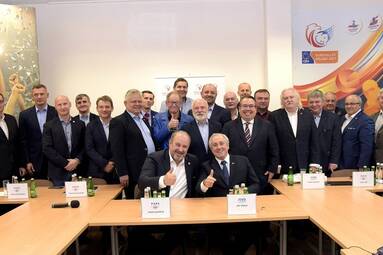 Spotkanie Prezydenta FIVB z Zarządem PZPS