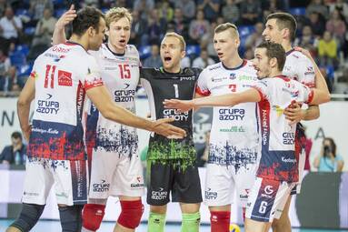 Sobota z PlusLigą: ZAKSA Kędzierzyn-Koźle - PGE Skra Bełchatów 3:1