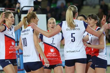 Sobota z LSK: KS Pałac Bydgoszcz - Polski Cukier Muszynianka Muszyna 0:3