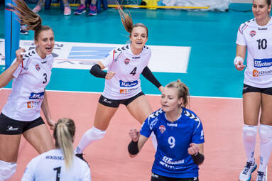 LM: Developres SkyRes Rzeszów - ASPTT Miluza VB 3-1