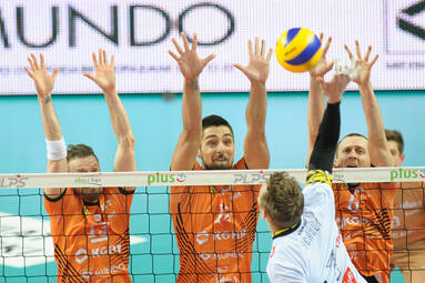 Galeria: Cuprum Lubin - Trefl Gdańsk 2-3
