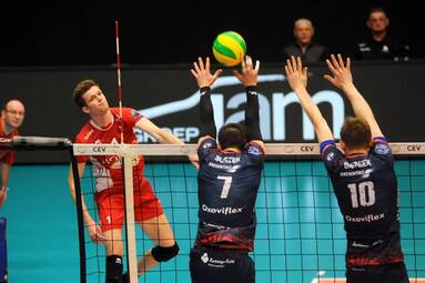 Liga Mistrzów: Noliko Maaseik - ZAKSA Kędzierzyn-Koźle 3:2