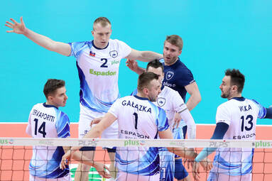 Poniedziałek z PlusLigą: Espadon Szczecin - PGE Skra Bełchatów 0:3