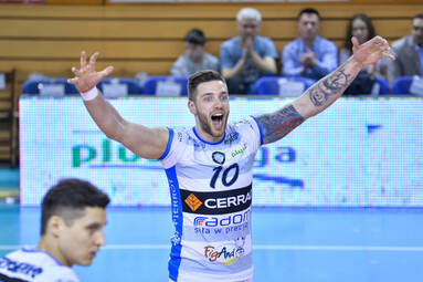 Galeria: Cerrad Czarni Radom - Aluron Virtu Warta Zawiercie 3:0