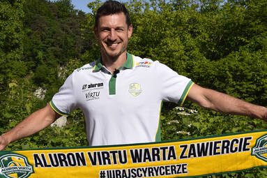 Olieg Achrem zawodnikiem Aluronu Virtu Warty Zawiercie