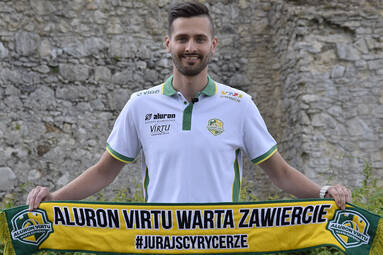 Bartosz Gawryszewski zawodnikiem Aluron Virtu Warta Zawiercie