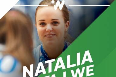 Natalia Gajewska rozgrywającą Volleyball Wrocław