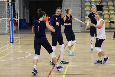 #VolleyWrocław wygrywa pierwszy sparing