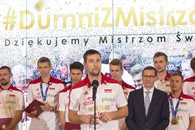 Mistrzowie świata spotkali się z premierem