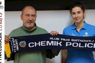Justyna Łukasik siatkarką Chemika