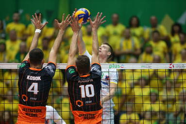 Środa z PlusLigą: Aluron Virtu Warta Zawiercie - Jastrzębski Węgiel 2:3