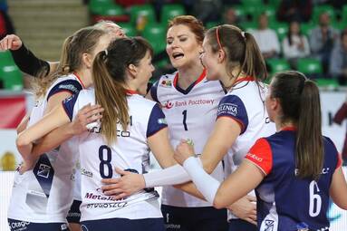 Przed meczem Bank Pocztowy Pałac Bydgoszcz - Enea PTPS Piła