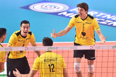 Środa z PlusLigą: GKS Katowice - PGE Skra Bełchatów 3:0