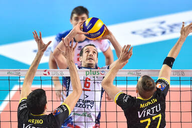 Niedziela z PlusLigą: Aluron Virtu Warta Zawiercie - ZAKSA Kędzierzyn-Koźle 1:3