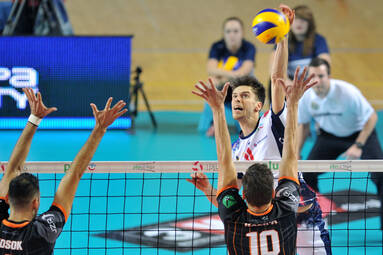 ZAKSA Kędzierzyn-Koźle – Jastrzębski Węgiel 3:2 w sparingu w Arenie Gliwice