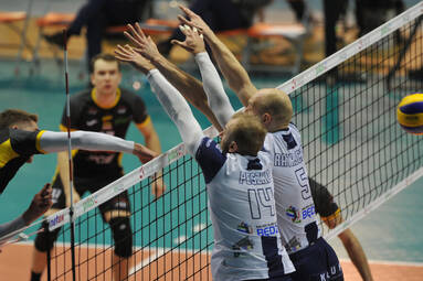 Piątek z PlusLigą: MKS Będzin - PGE Skra Bełchatów 0:3