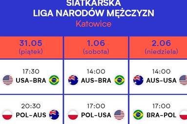 Kolejna pula biletów na VNL 2019 dostępna już od środy