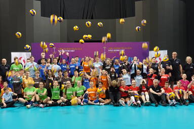 Trenuj z Uni-Net! Dzieciaki potrenowały ze Złotkami Niemczyka i mistrzem świata w siatkówce!   