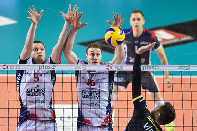 Półfinał PlusLigi: Aluron Virtu Warta Zawiercie - ZAKSA Kędzierzyn-Koźle 2:3