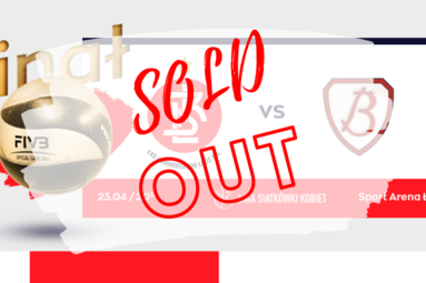 Bilety na 1. mecz finałowy wyprzedane!