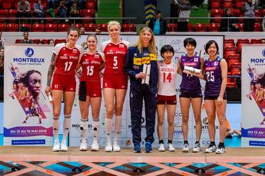 Montreux Volley Masters: Malwina Smarzek MVP