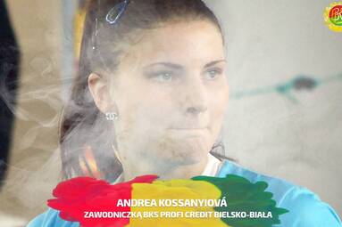 Andrea Kossanyiova w BKS PROFI CREDIT Bielsko-Biała