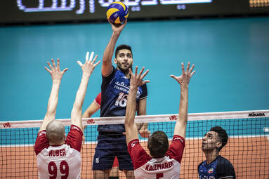 Siatkarska Liga Narodów: Iran - Polska 3:2