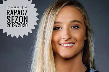 Izabella Rapacz w Banku Pocztowym Pałacu Bydgoszcz