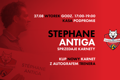 Stéphane Antiga sprzedaje karnety