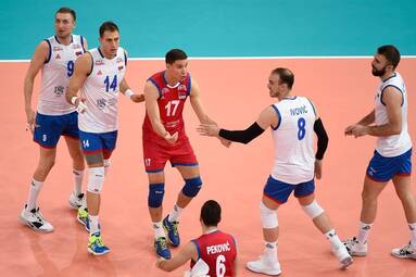 ME mężczyzn - półfinał: Serbia - Francja 2:3. Serbowie zagrają o złoty medal