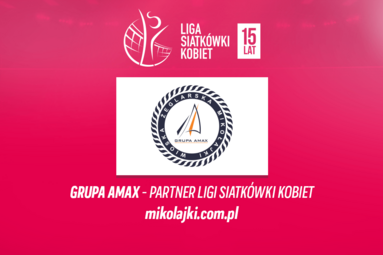 Grupa AMAX partnerem Ligi Siatkówki Kobiet