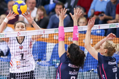 Starcie na szczycie hitem 17. kolejki Ligi Siatkówki Kobiet