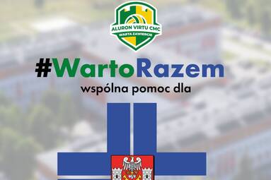 Aluron Virtu CMC Zawiercie rozpoczyna akcję #WartoRazem