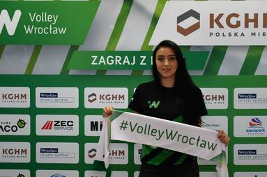 Aleksandra Gancarz zostaje w #VolleyWrocław