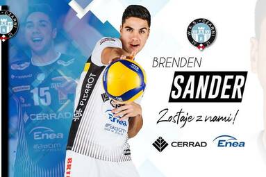 Brenden Sander z nowym kontraktem z Cerrad Enea Czarnymi Radom! 