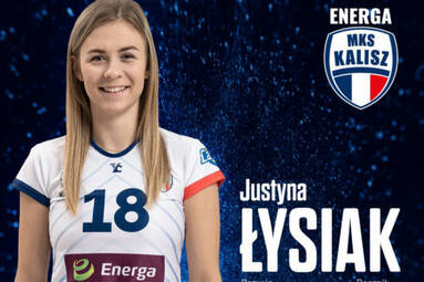 Justyna Łysiak zostaje w Energa MKS Kalisz