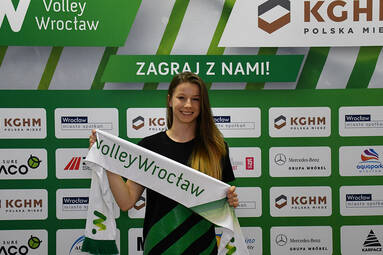 Agnieszka Adamek dołącza do #VolleyWrocław